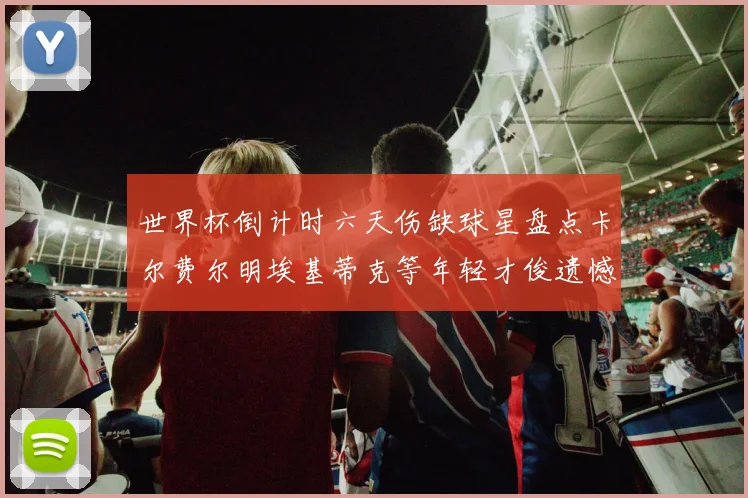 世界杯倒计时六天伤缺球星盘点卡尔费尔明埃基蒂克等年轻才俊遗憾缺席
