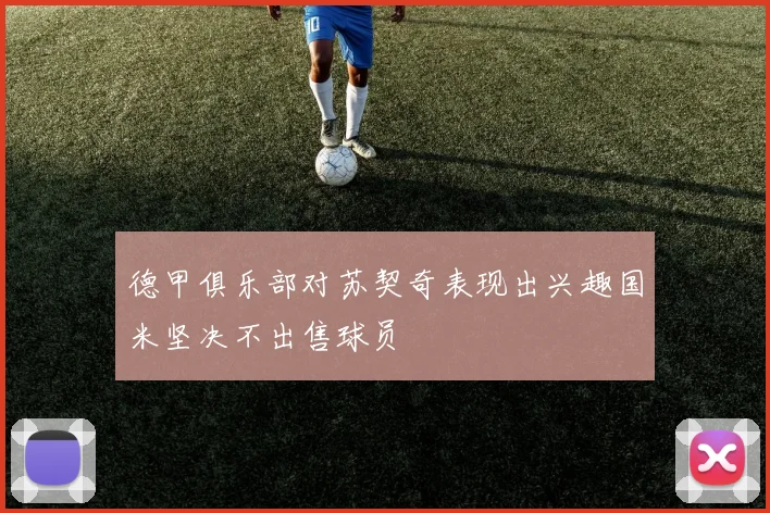 德甲俱乐部对苏契奇表现出兴趣国米坚决不出售球员